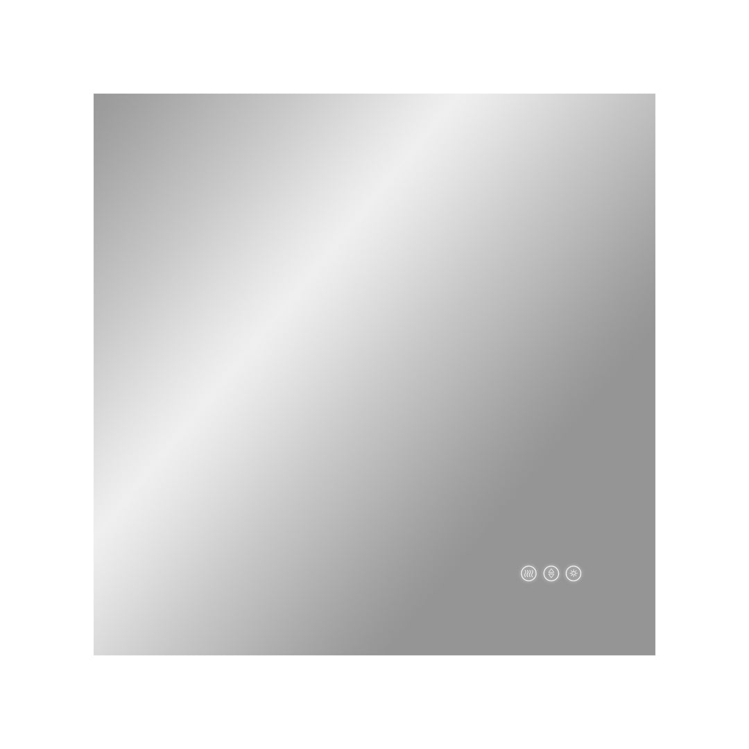 Elevate Home Modern Frameless LED Lighted Anti-Fog Dimmable Tempred Bathroom&Vanity Mirror #BL02