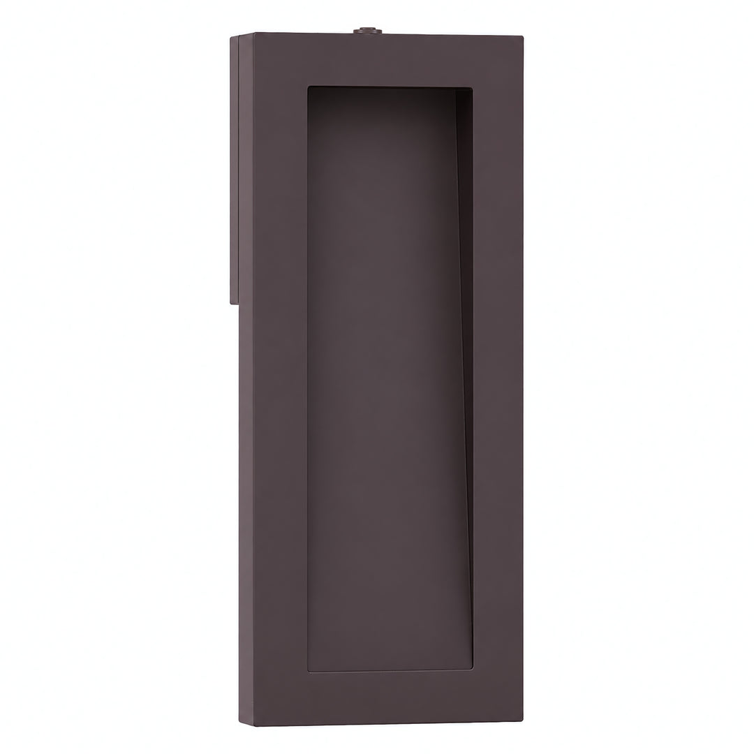 Starlight 15''H Dimmable Led Matte Black Iron Outdoor Wall Light #7085