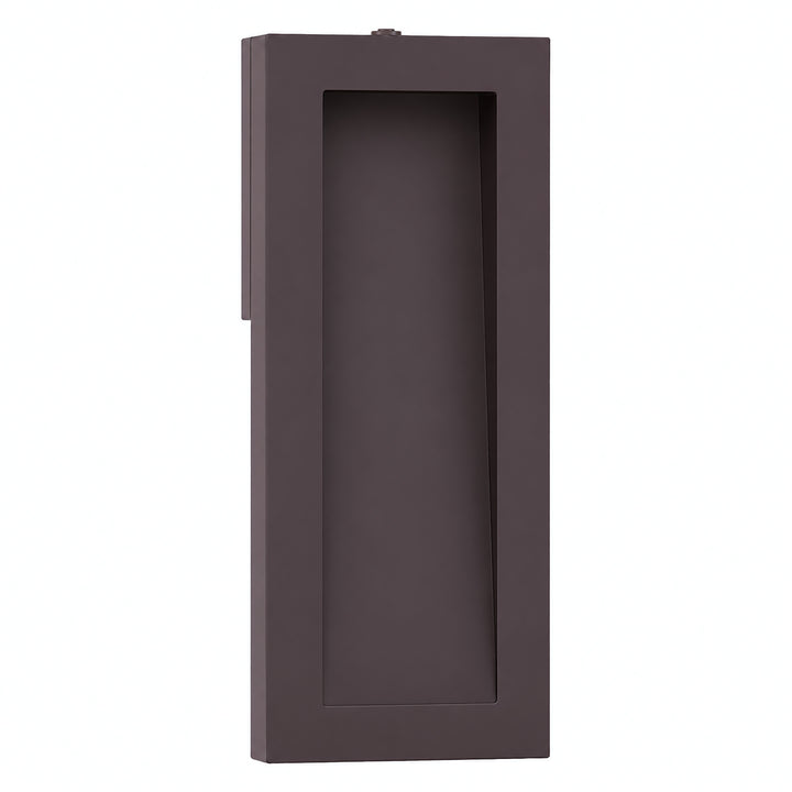 Starlight 15''H Dimmable Led Matte Black Iron Outdoor Wall Light #7085
