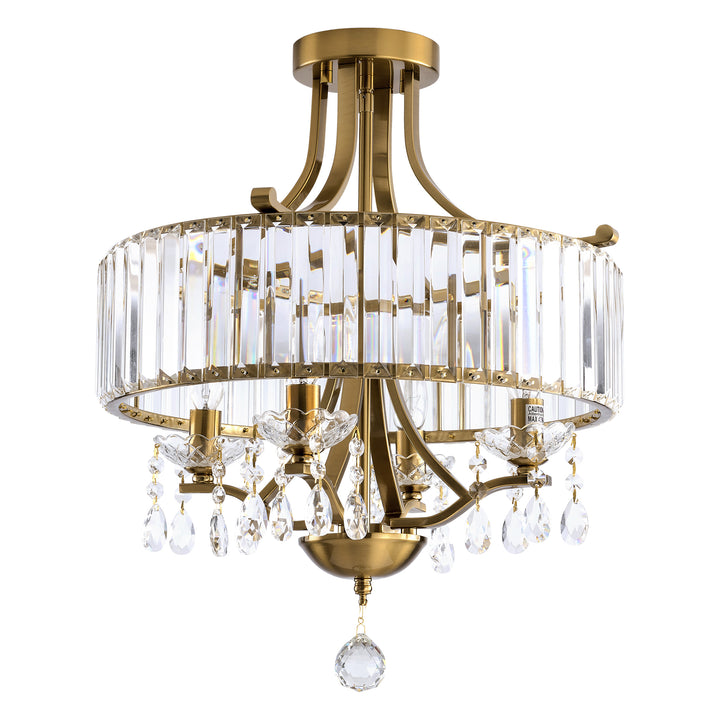 Crystal Semi Flush Mount Ceiling light #29001