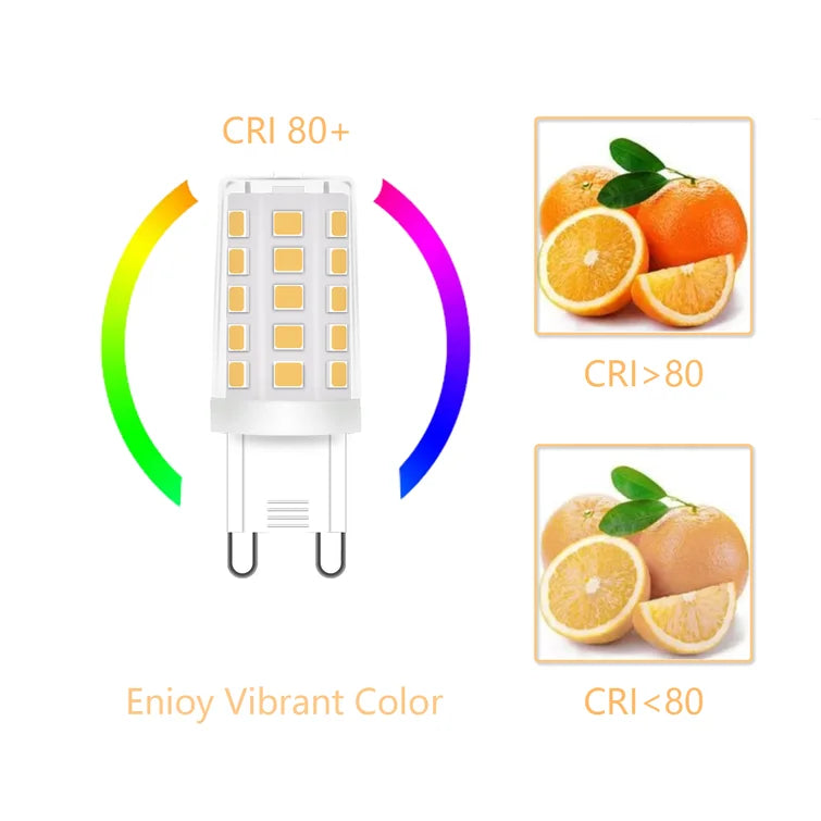 Maxax 6 Pack LED G9 LED Bulb, 3.2 Watt (30W Eqv.) #MXG9