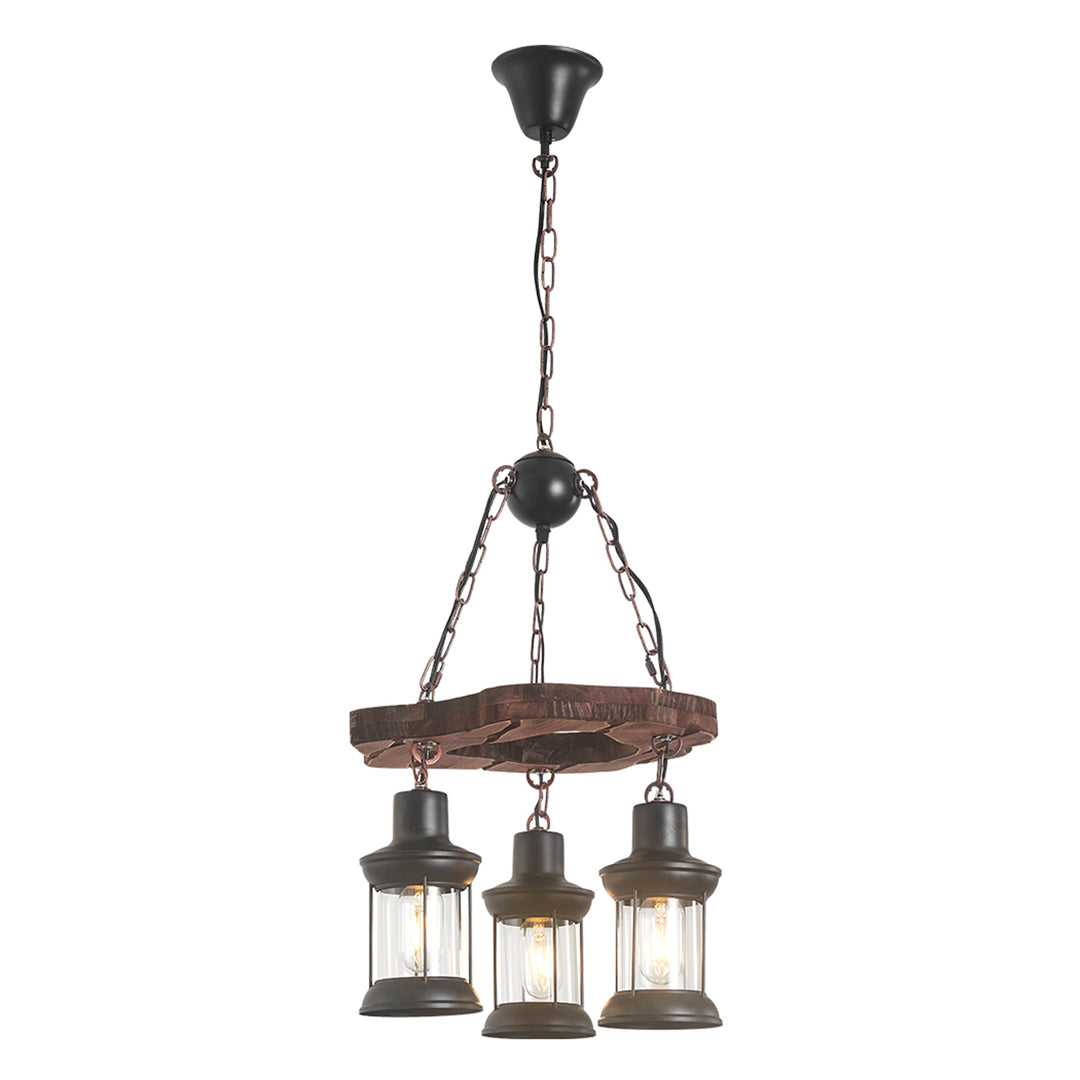 Maxax 3 - Light Lantern Linear Pendant #L04