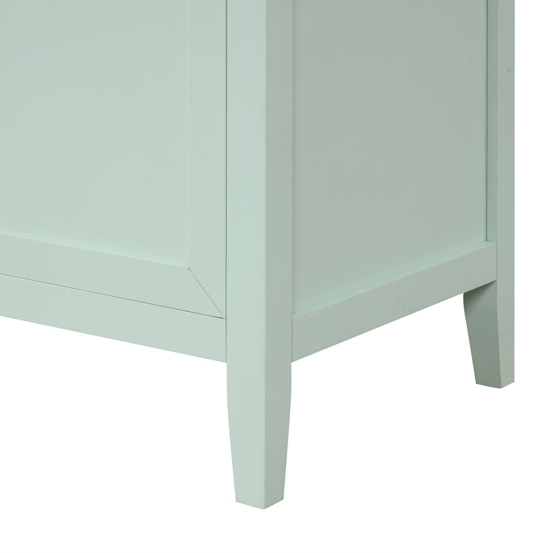 30'' Single Bathroom Vanity Cabinet With Ceramic Top #BV-008