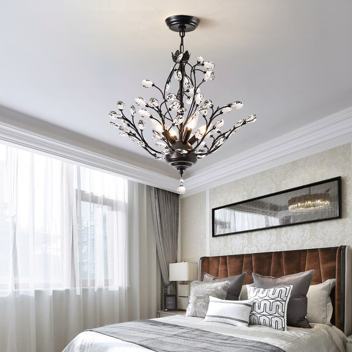 Maxax 4-Light Crystal Chandelier #MX19046