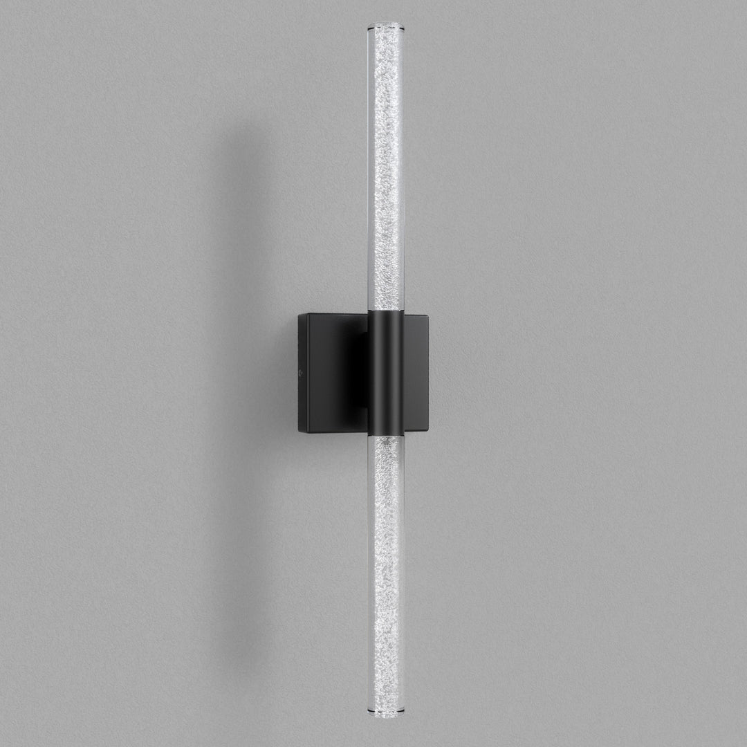 Glint 24''H Dimmable Led Outdoor Sconce With Tempered Glass #7082