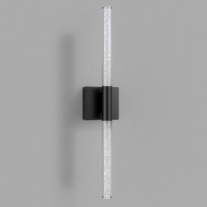 Glint 24''H Dimmable Led Outdoor Sconce With Tempered Glass #7082