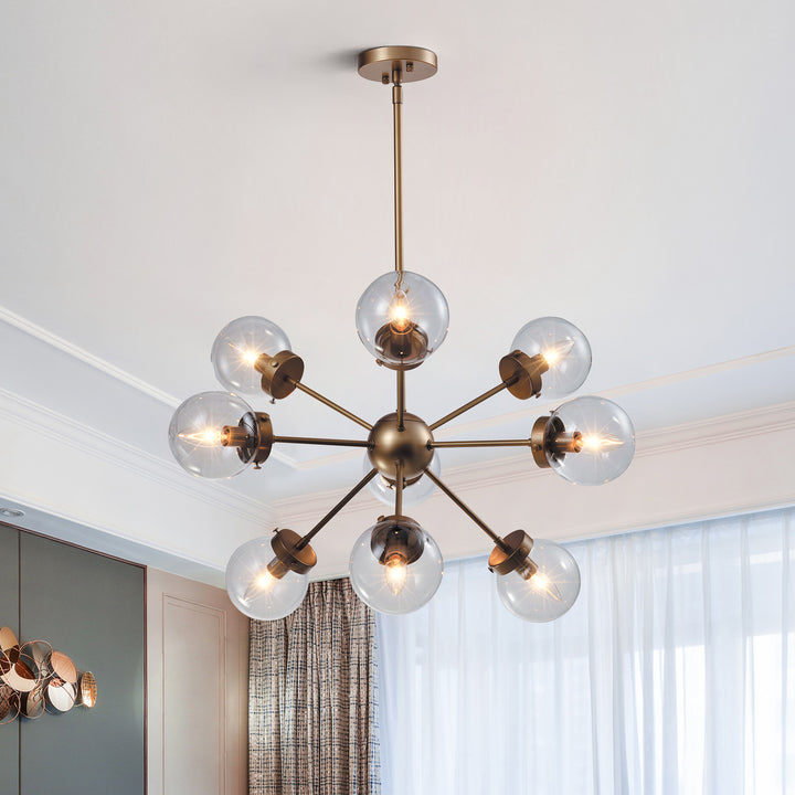 Maxax 9 - Light Sputnik Sphere Chandelier #MX1602