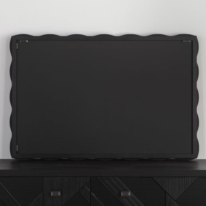 Opulence Solid Wood Rectangle Flat Wall Mirror #25032