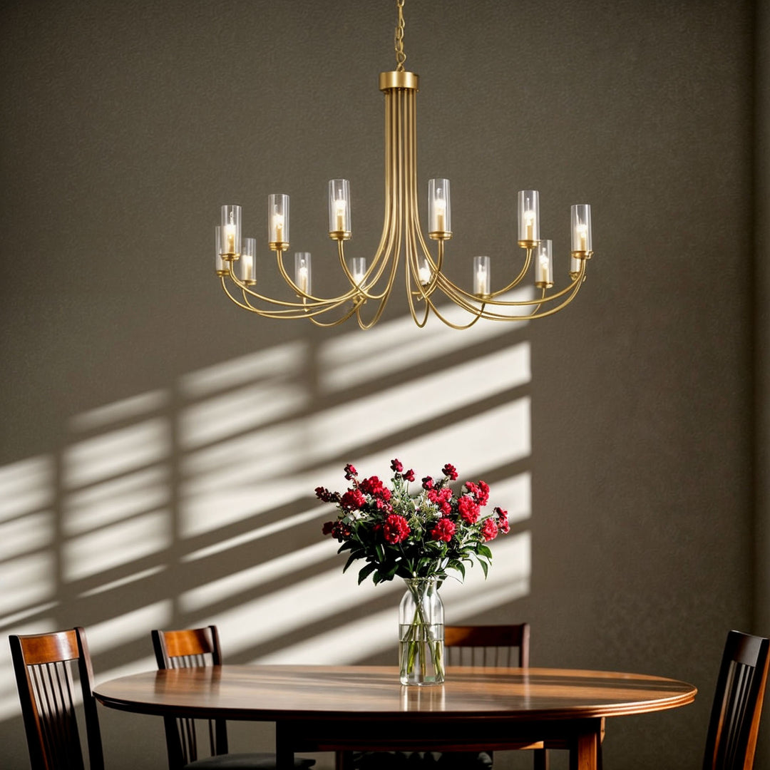 14 - Light Dimmable Classic / Traditional Chandelier #19224