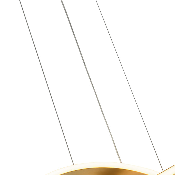 Maxax 3 - Light Unique / Statement Geometric Led Chandelier #MX21041