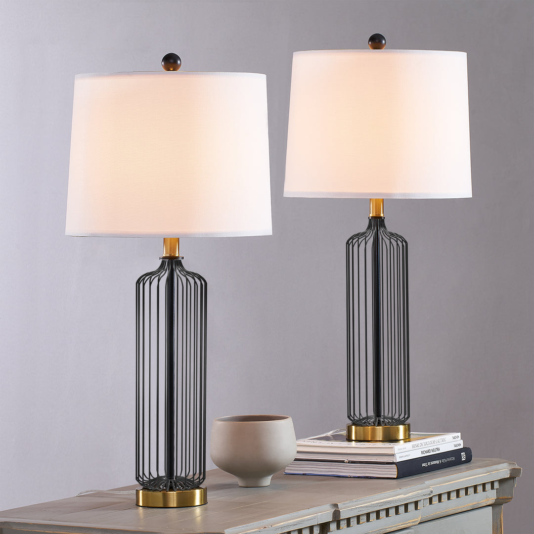 Maxax 27.5in Modern Table Lamps Set of 2 #T100