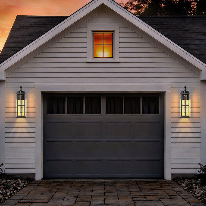 Veranda 20'' H Dimmable Led Black Iron Outdoor Wall Light #OW7108