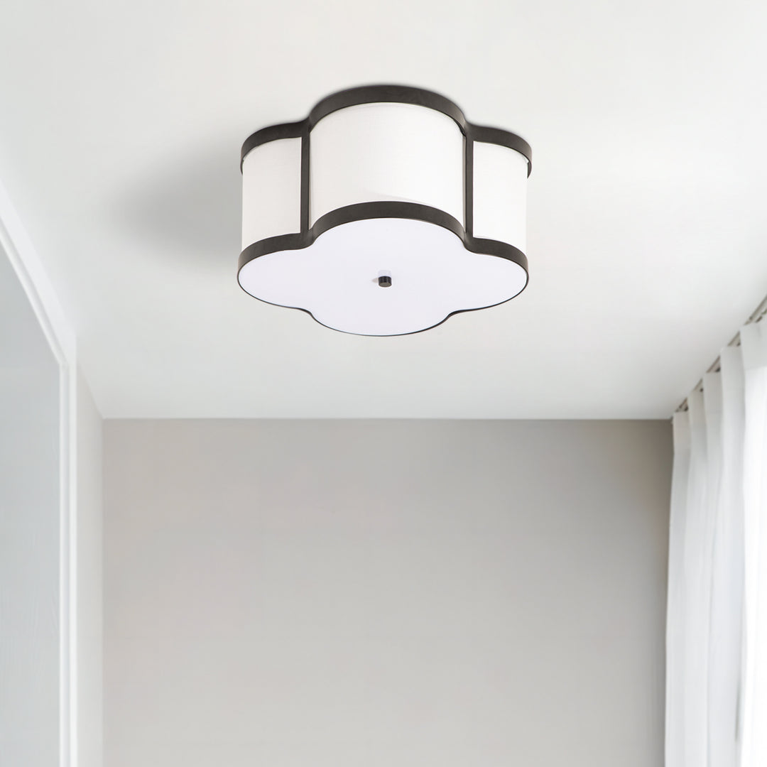 Maxax 4-Light Drum Flush Mount Ceiling Light #19202