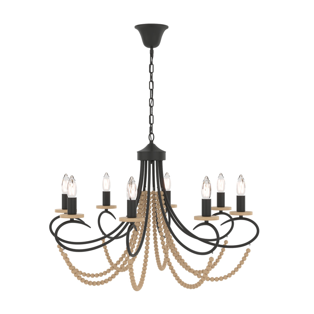 Maxax 8 - Light Dimmable Classic / Traditional Chandelier #L220034P8