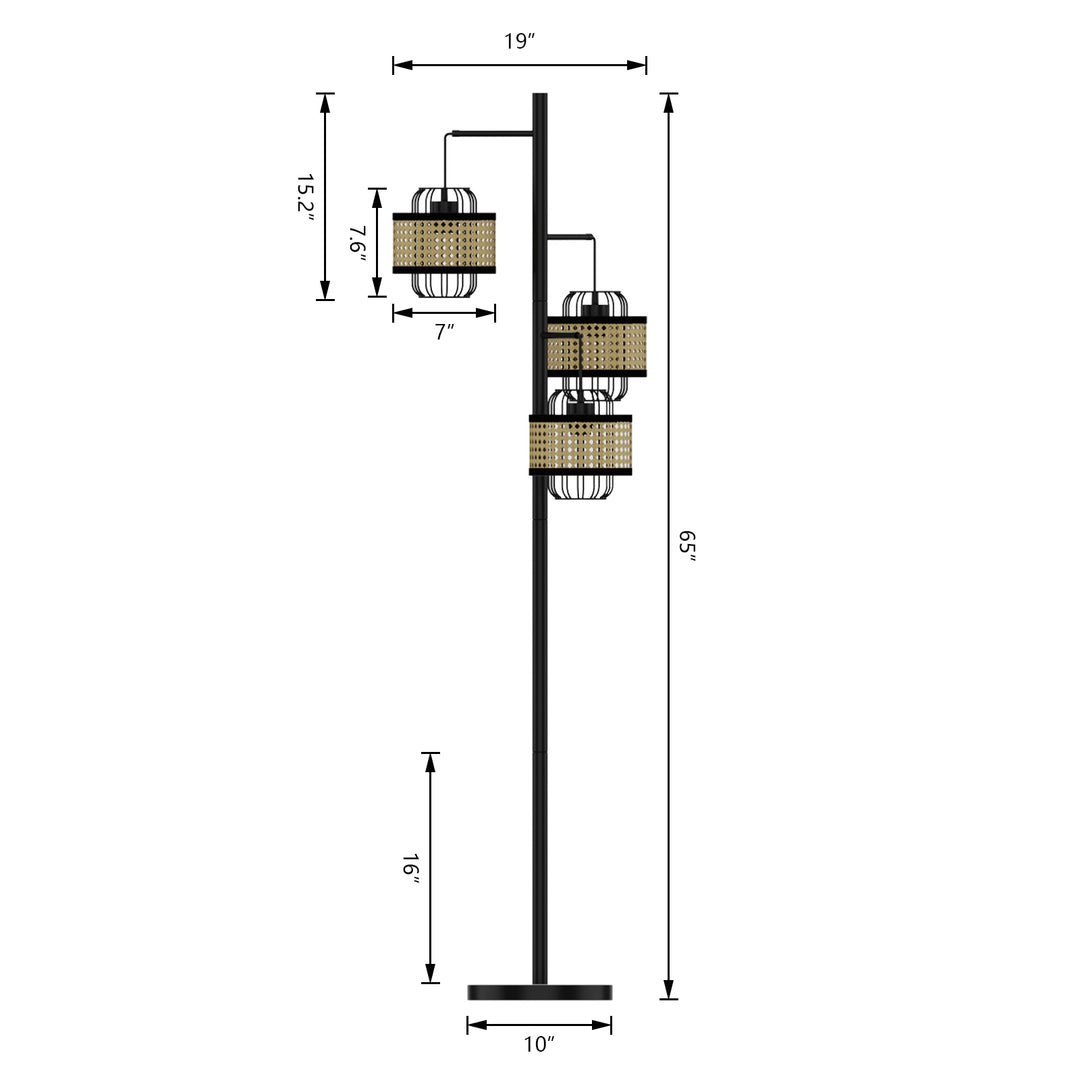 Maxax 65 Tree Floor Lamp #F154