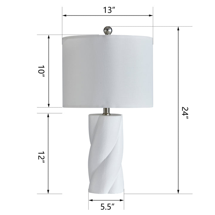 Modern Ceramic Table Lamp (Set of 2)