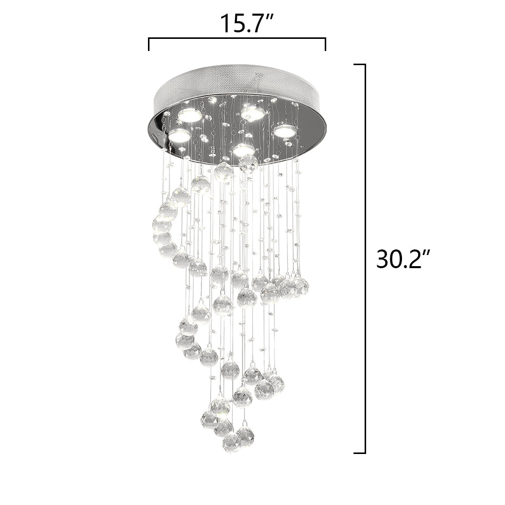 Maxax Luxury Modern Raindrop Chandelier #MX16004-C