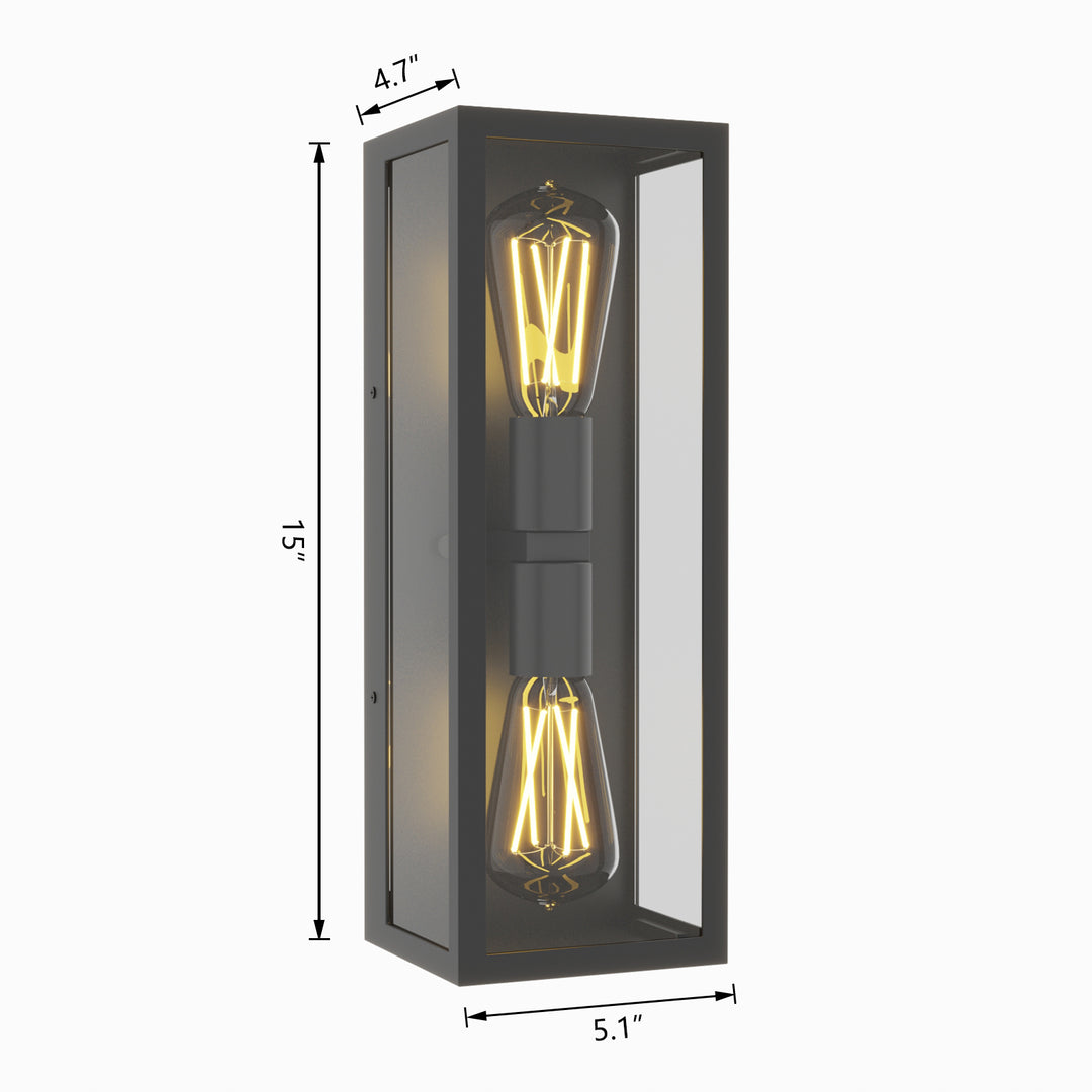 Maxax Wall Light #7027-1BK