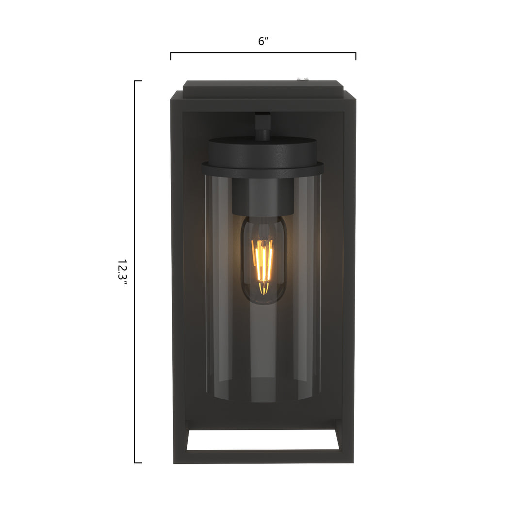 Maxax Weather Resistance Outdoor Wall Light #MX7005-W1BK