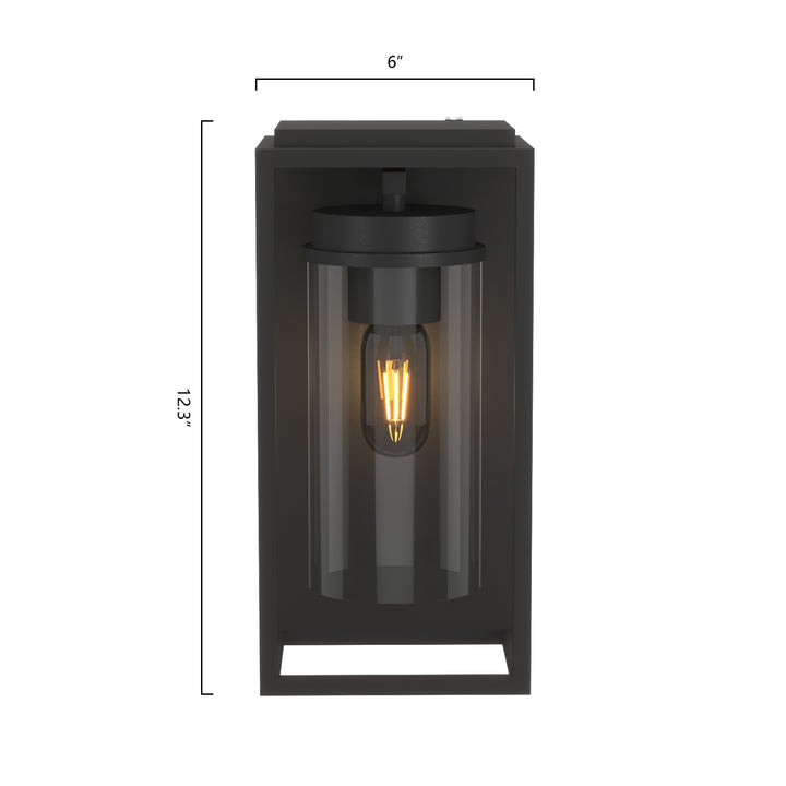 Maxax Weather Resistance Outdoor Wall Light #MX7005-W1BK