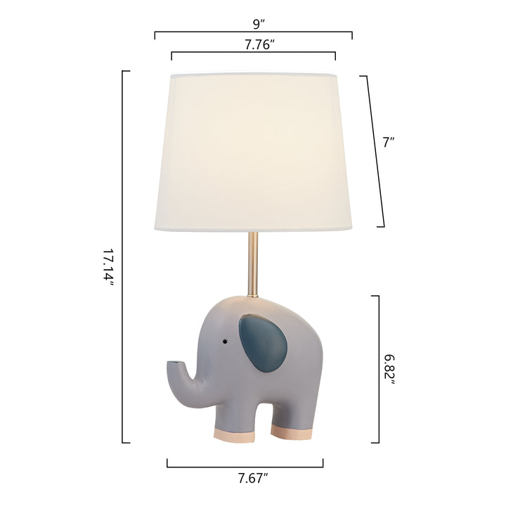 Maxax 17 Inch Bedside Pink Child/Kids Table Lamp #T114