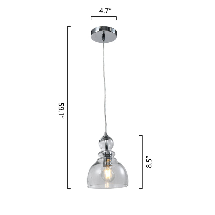 Maxax 3-Pendant with Wrought Iron Accents (Set of 3) #D153-1B6