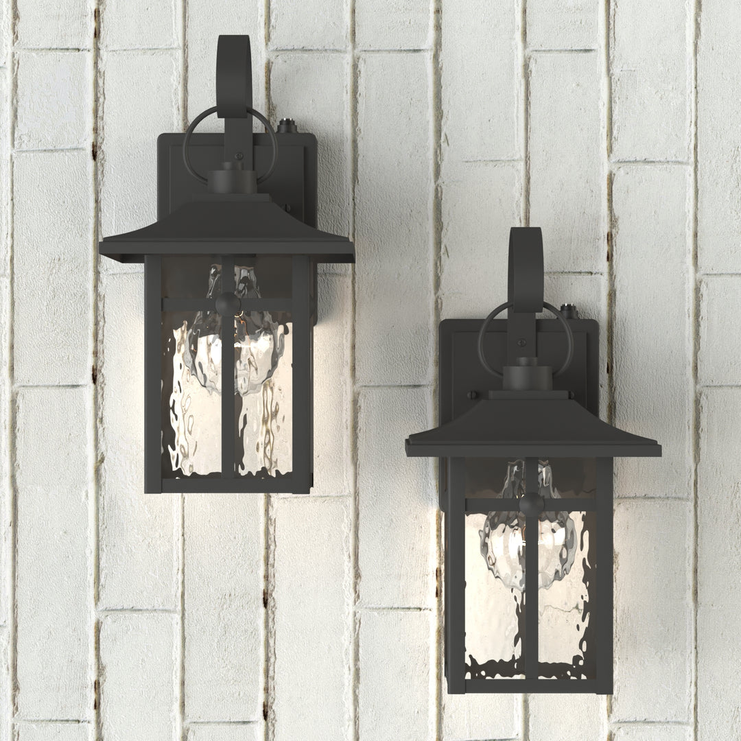 Maxax Wrought Iron Wall Lights (Set of 2) #MX7003-W1BK