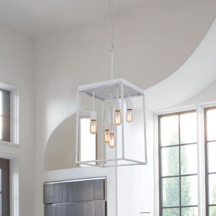 Maxax 5 - Light Square / Rectangle Chandeliers #19191