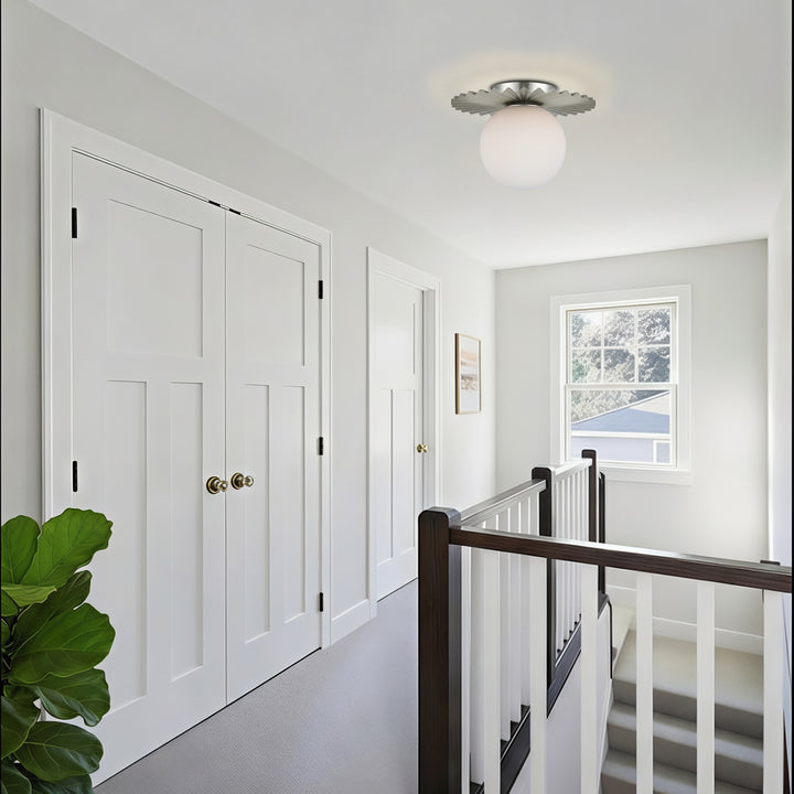 Maxax Glass Flush Mount Ceiling Lamp #MX5016