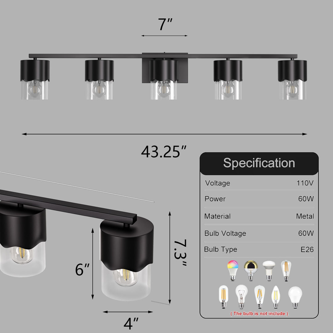Lumin 3-light Dimmable Vanity Light With Scalloped Metal Shade