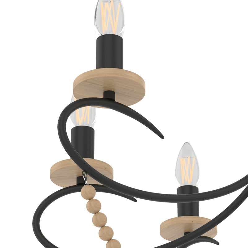 Maxax 8 - Light Dimmable Classic / Traditional Chandelier 