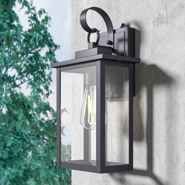 Radiance Glass Outdoor Wall Light with Dusk to Dawn #7042