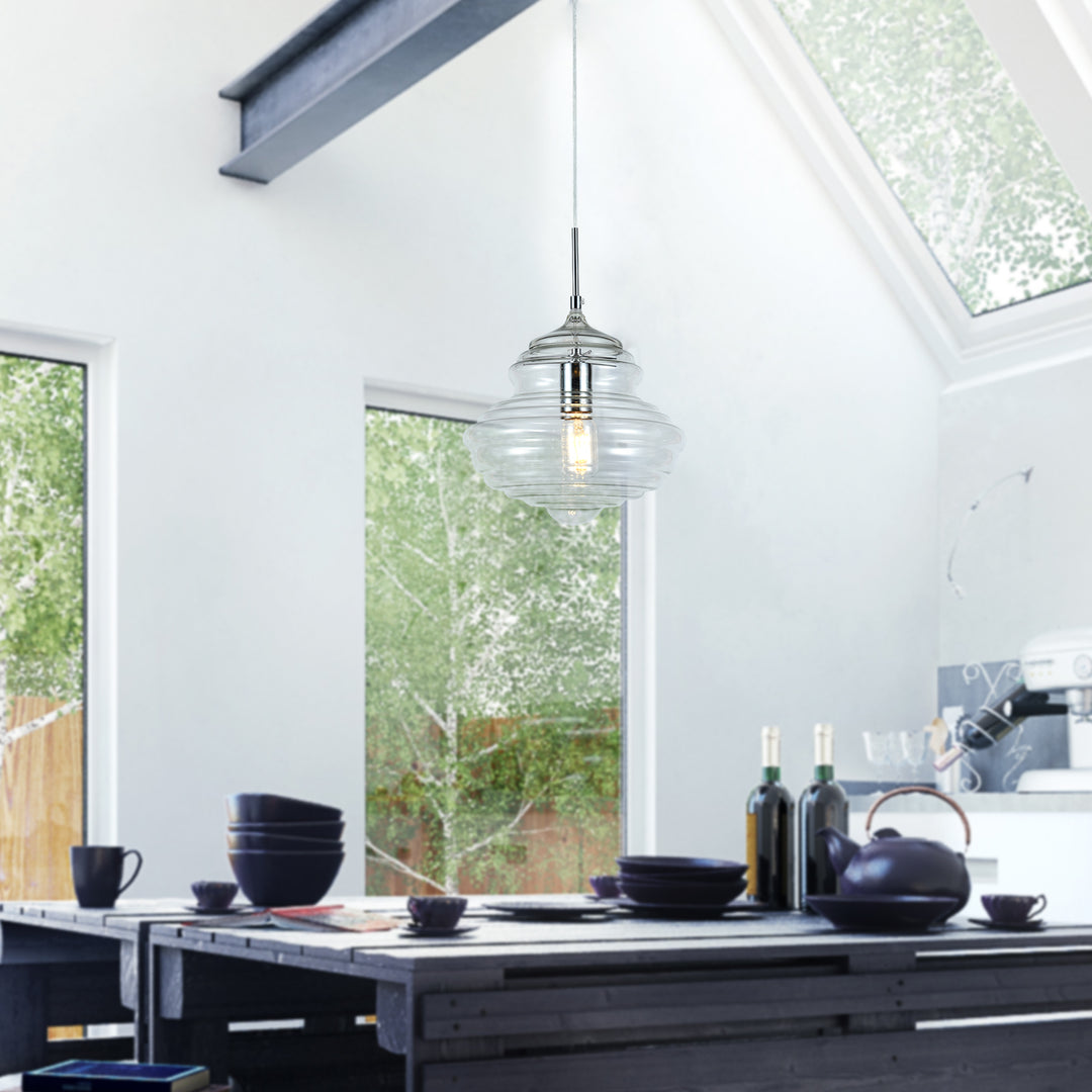 Maxax 1 - Light Glass Pendant Lights for Kitchen Island #MX5007