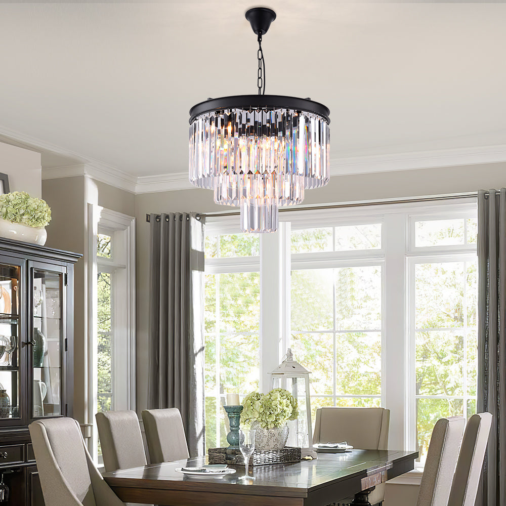 Maxax Luxury Modern Crystal Chandelier (3 Layer)#MX155203