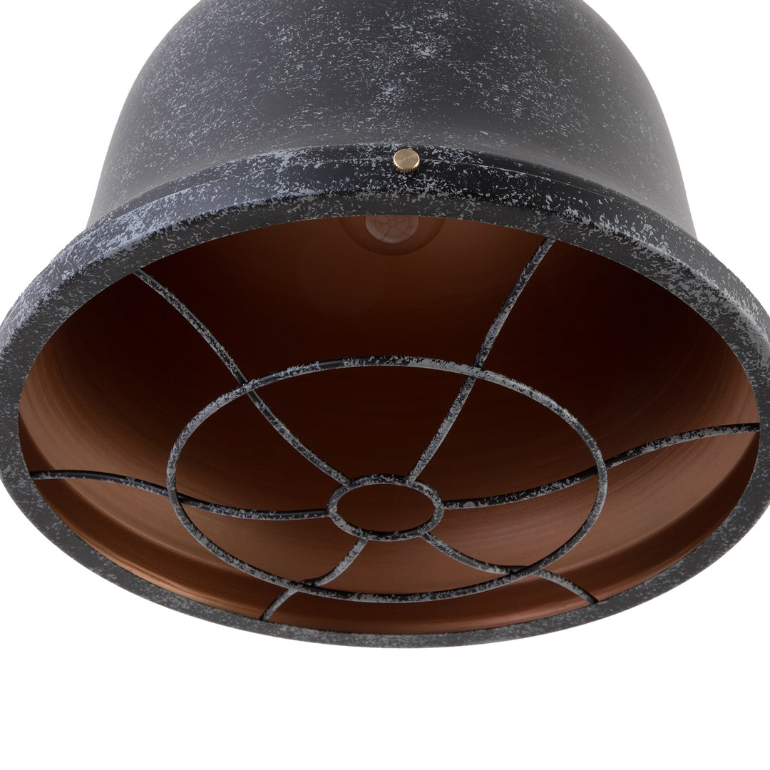 Maxax 1 - Light Unique Dome Industrial Pendant Lighting #19190