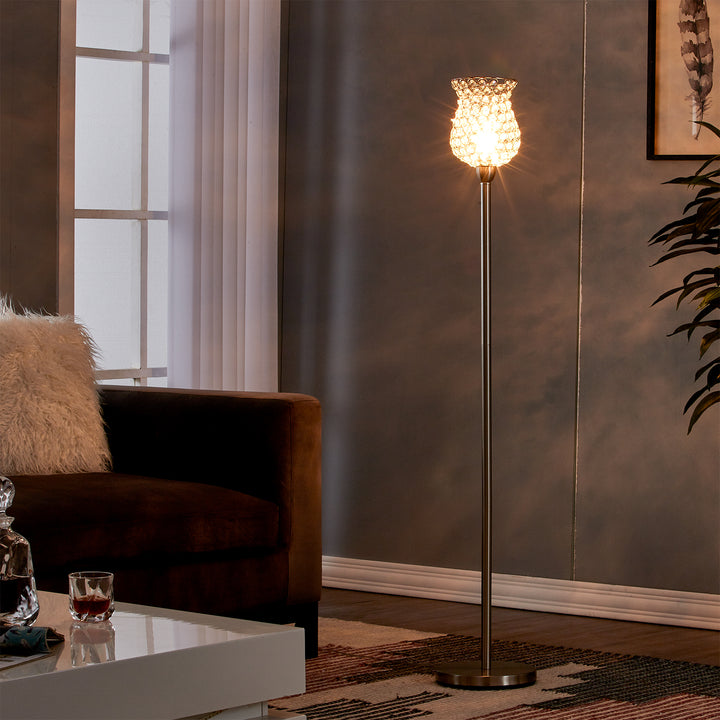 Maxax 59in Torchiere Floor Lamp #F71