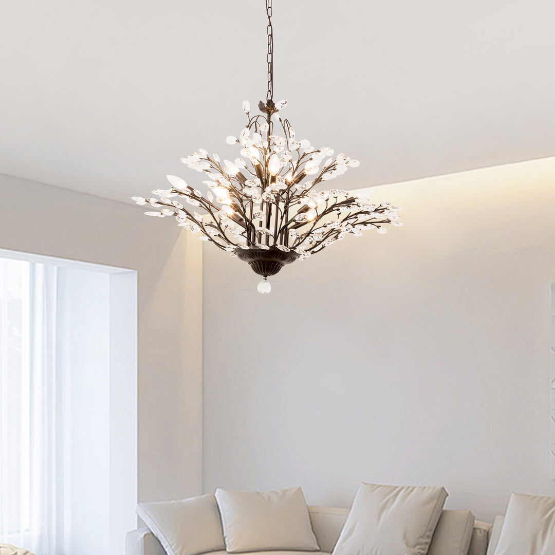 Maxax 12 - Light Dimmable Empire Chandelier #19218