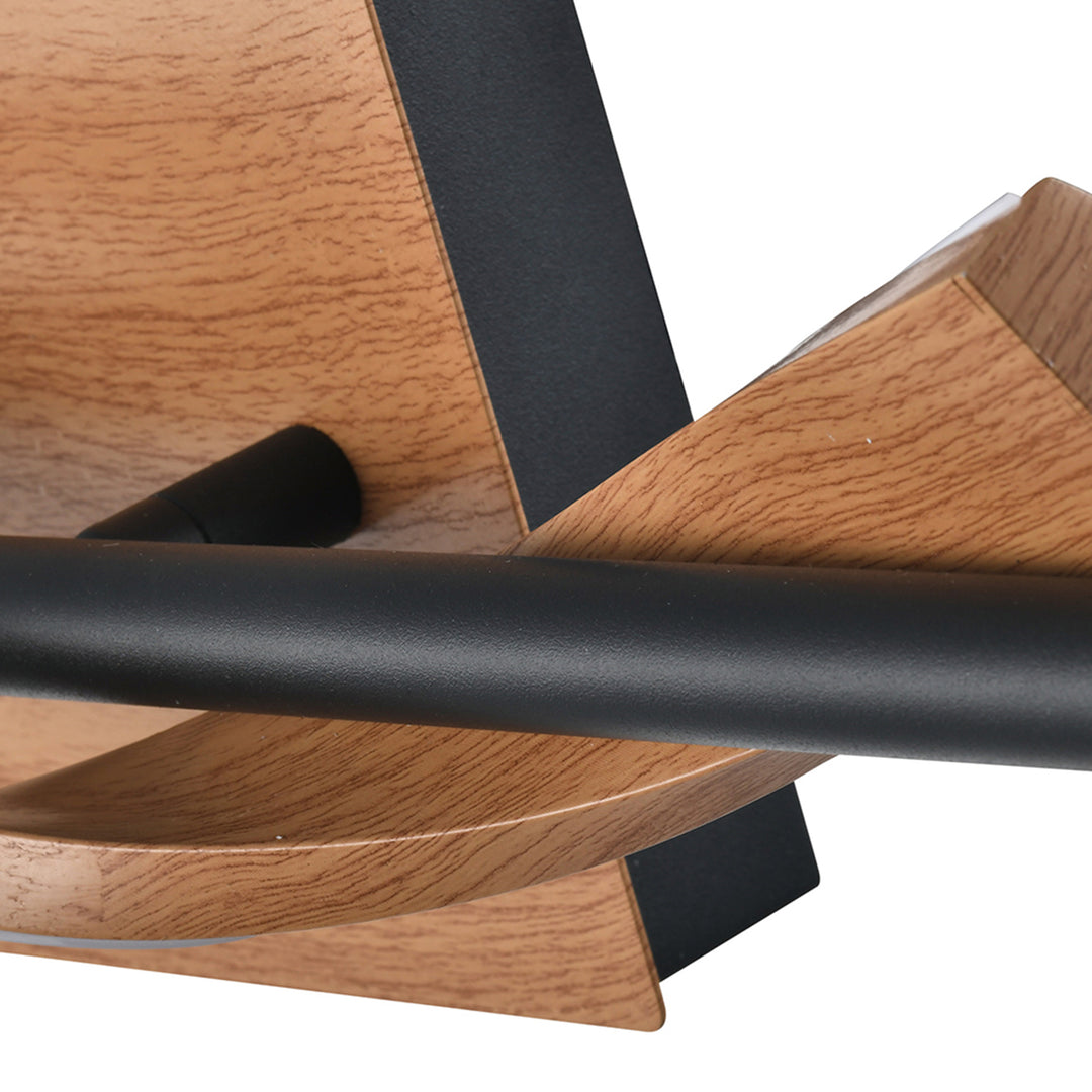 1 - Light 18"W Dimmable LED Brown Iron Vanity Light #MX21052