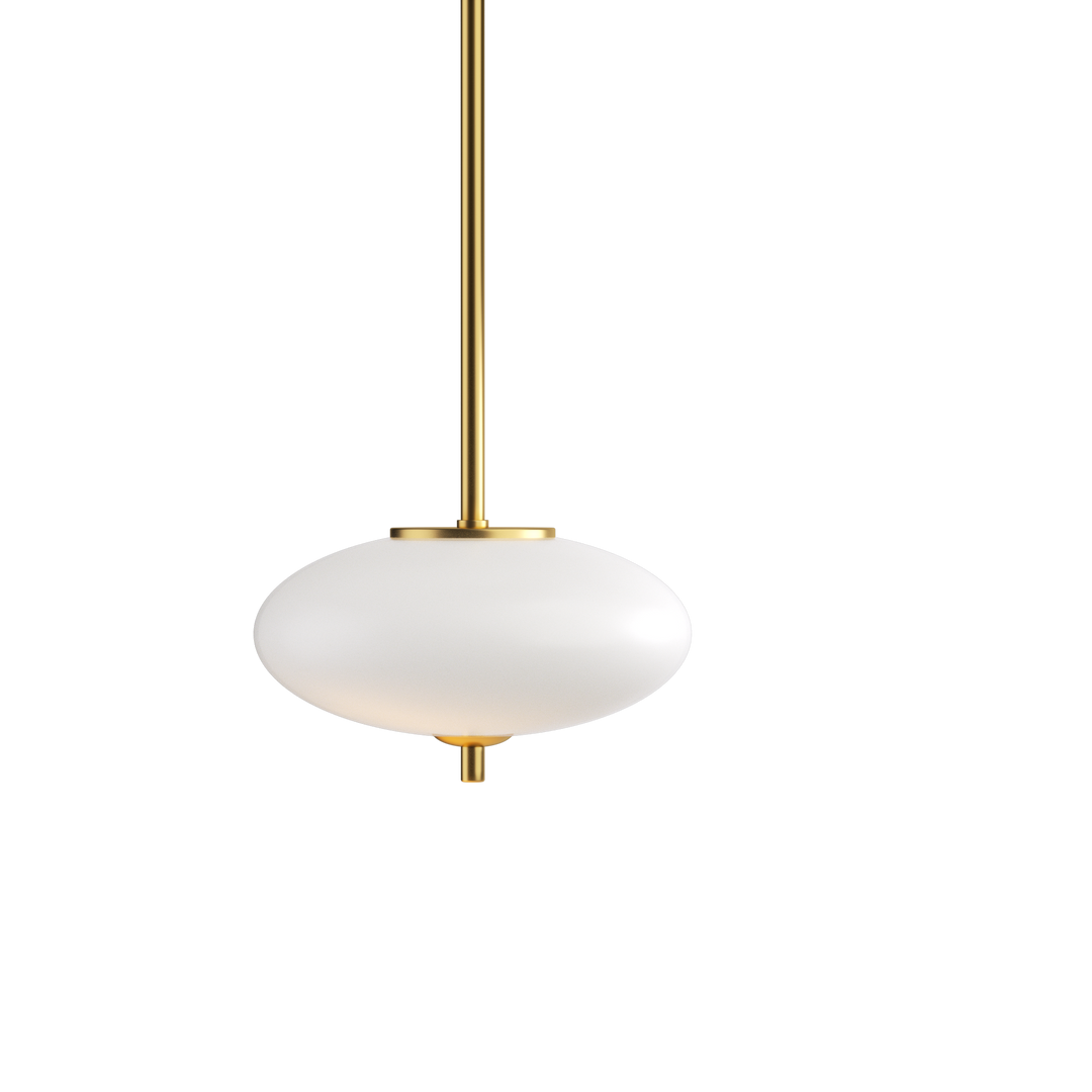 1 - Light Dimmable Modern Glass Led Pendant Light For Hallway/Kitchen Island #29018