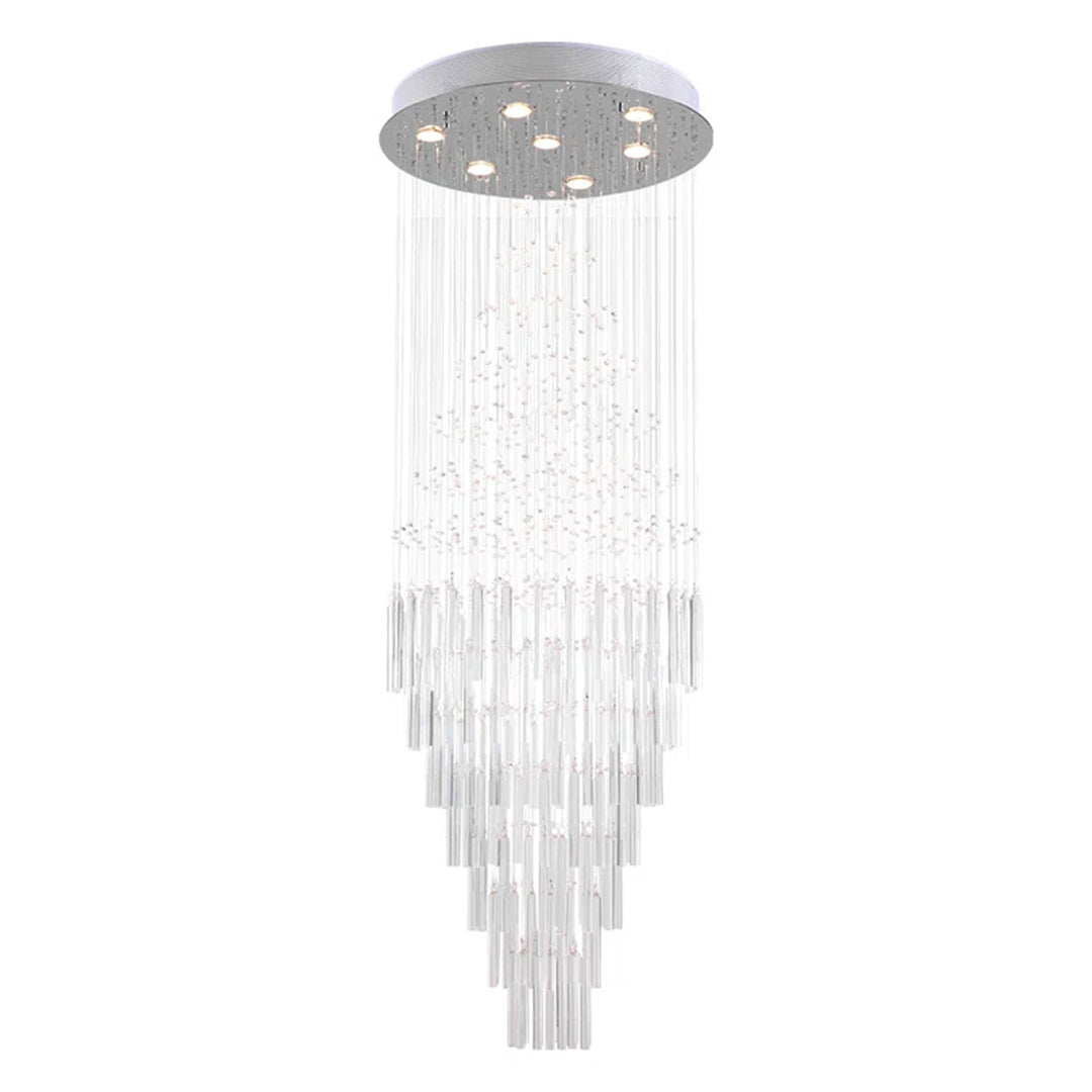 Maxax Luxury Modern Prizm Raindrop Crystal Chandelier #MX16006