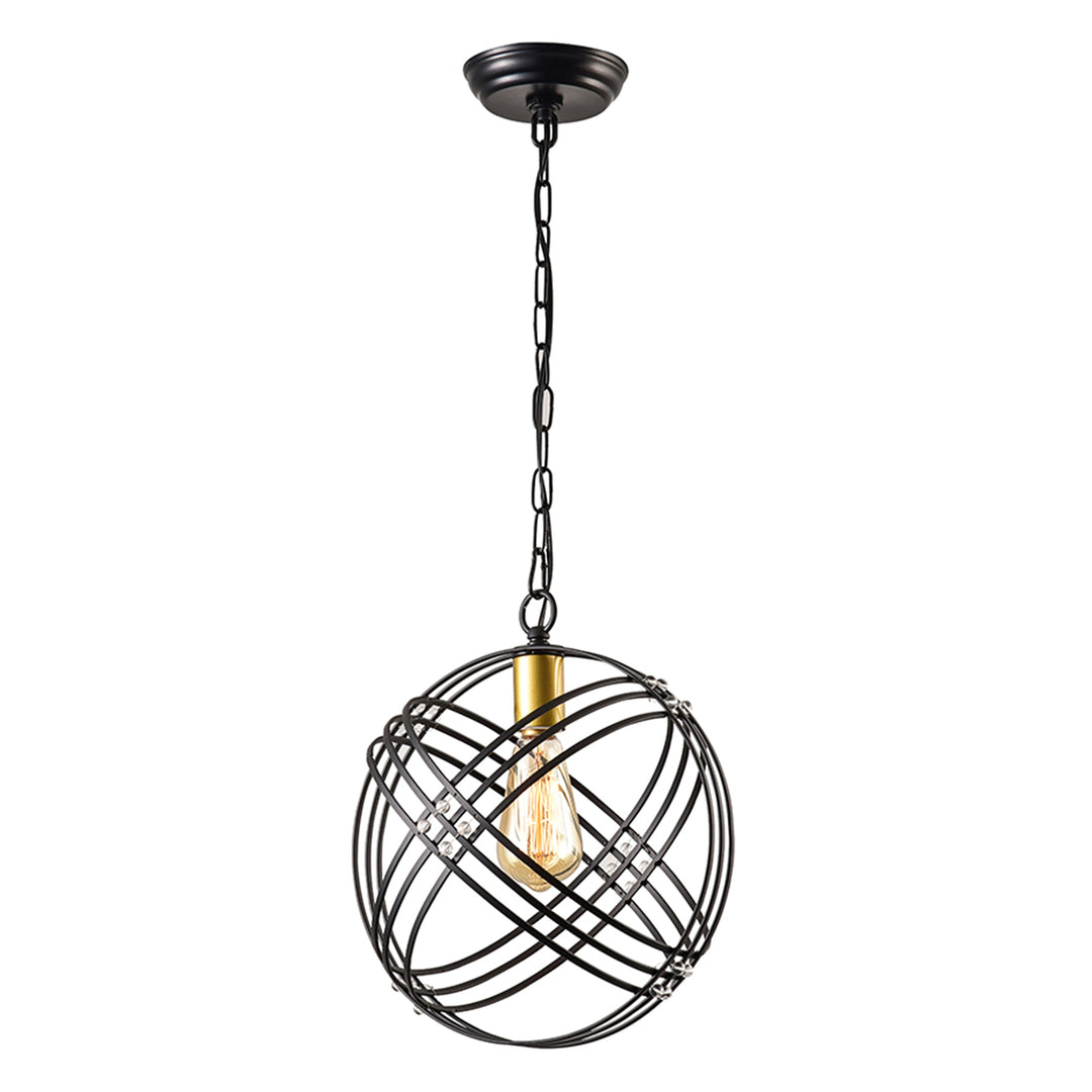 Maxax 1 - Light Unique Statement Globe Pendant #MX19043-1-P