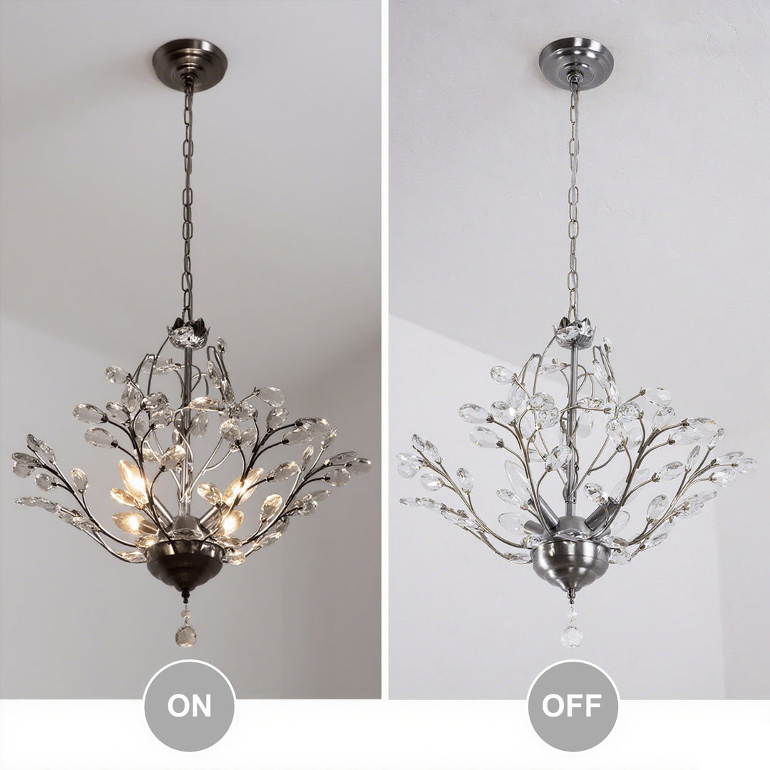 Maxax 4-Light Crystal Chandelier #19046