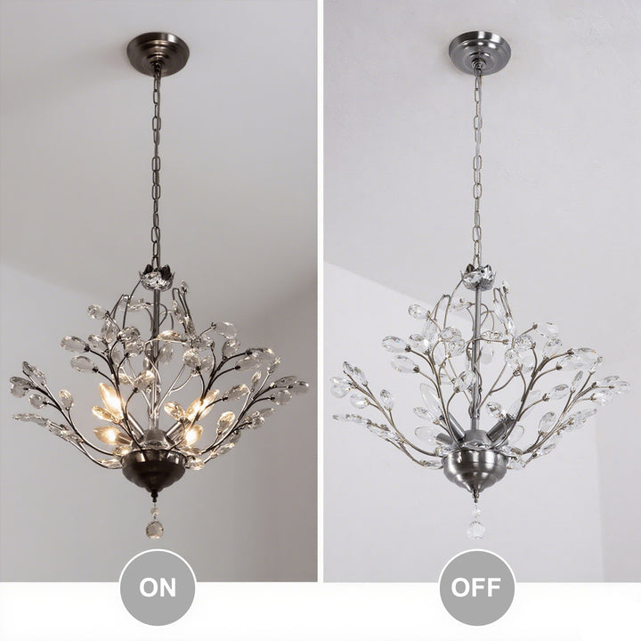 Maxax 4-Light Crystal Chandelier #19046