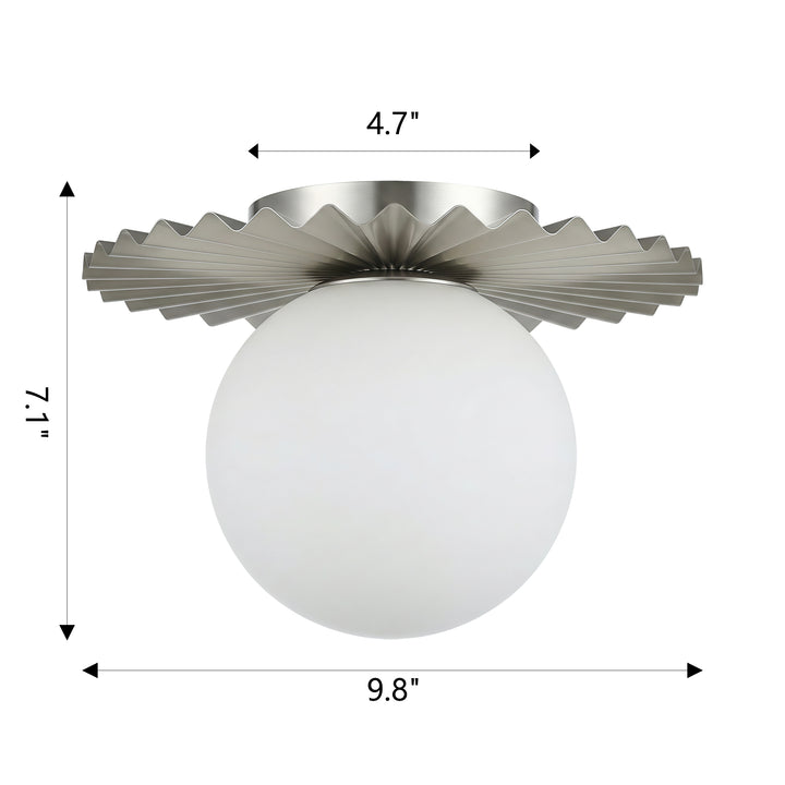 Maxax Glass Flush Mount Ceiling Lamp #MX5016