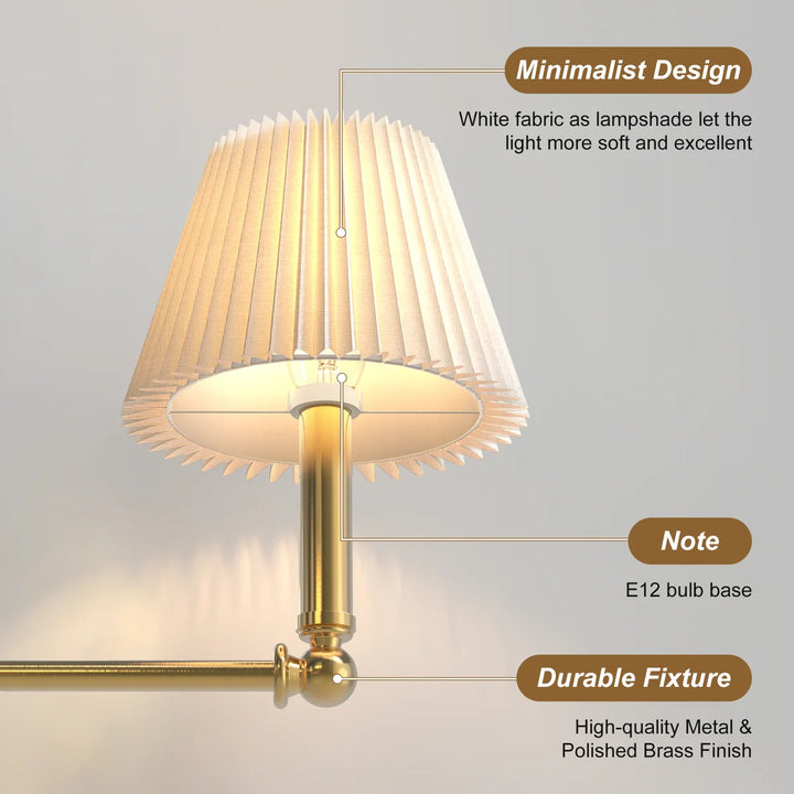 Glow 6-Light 36"W Modern Spider Chandelier with Linen Shade for Dining Room #39008
