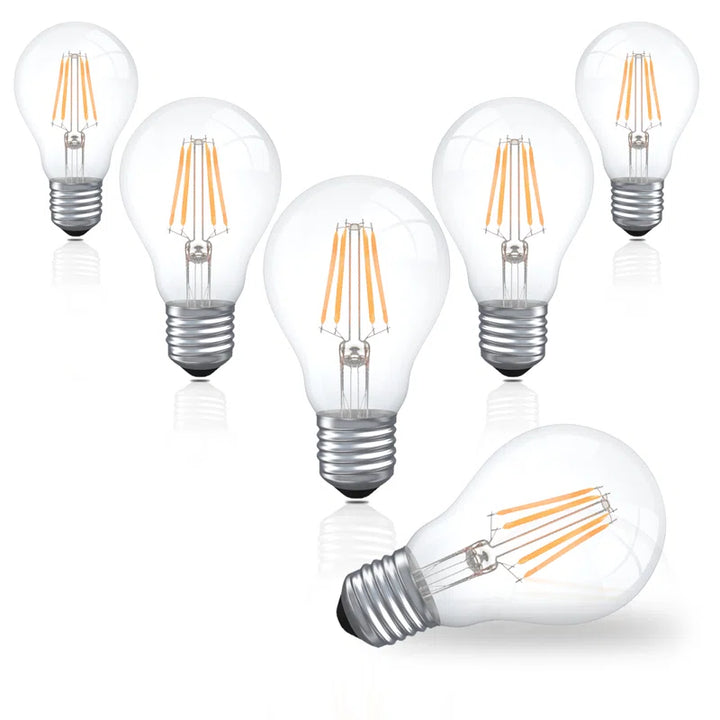 60 Watt Equivalent A19 E26/Medium (Standard) Dimmable LED Bulb (Set of 6) #A60/A19-627-6PK