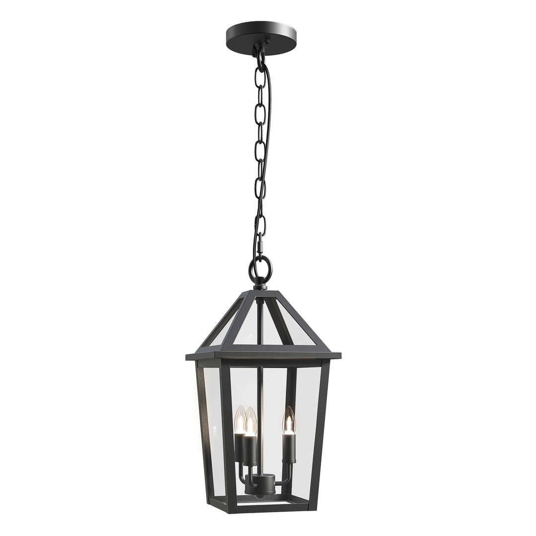 3 Light 16.4''H Iron Outdoor Hanging Lantern #7048