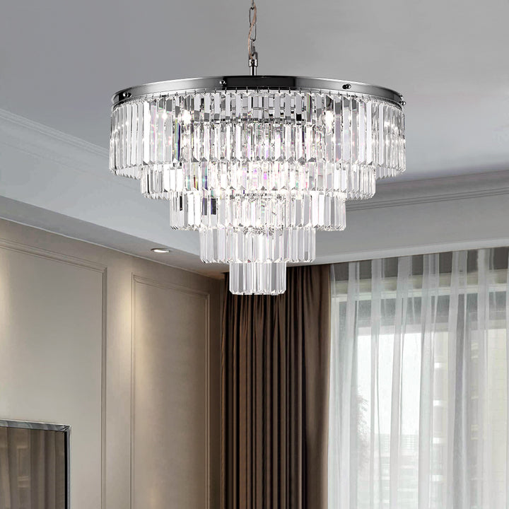 Maxax 12 - Light Unique Tiered Chandelier #MX155205