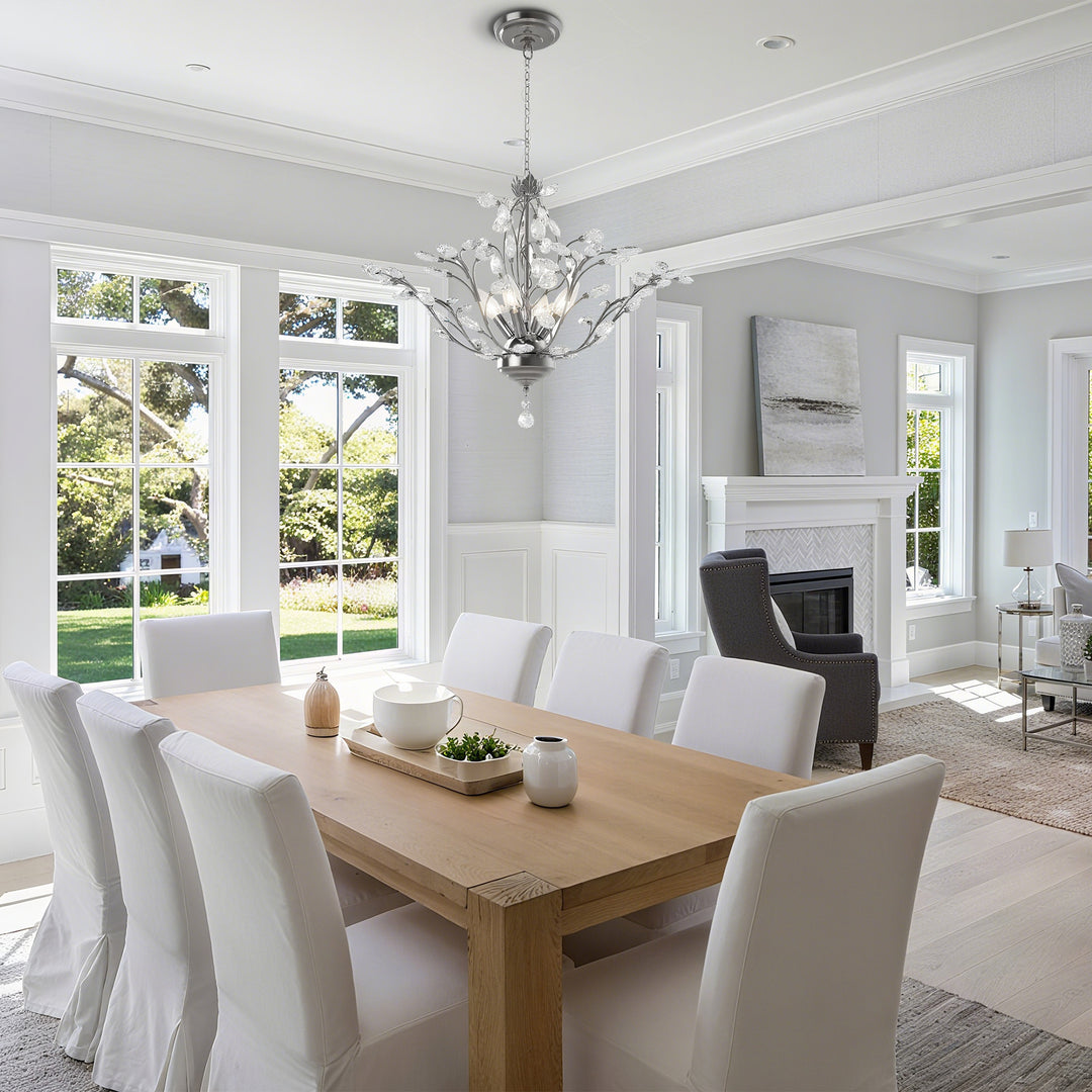 Maxax 4-Light Crystal Chandelier #19046