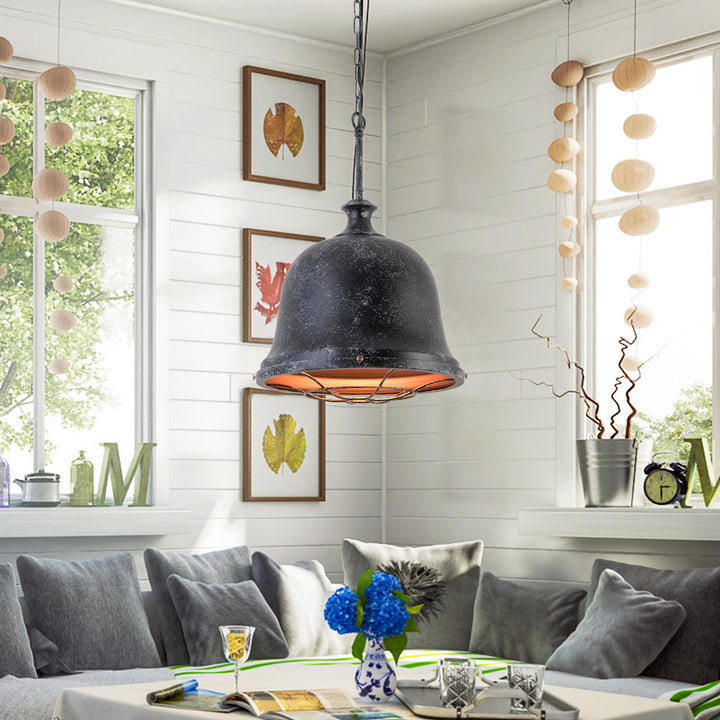 Maxax 1 - Light Unique Dome Industrial Pendant Lighting #19190